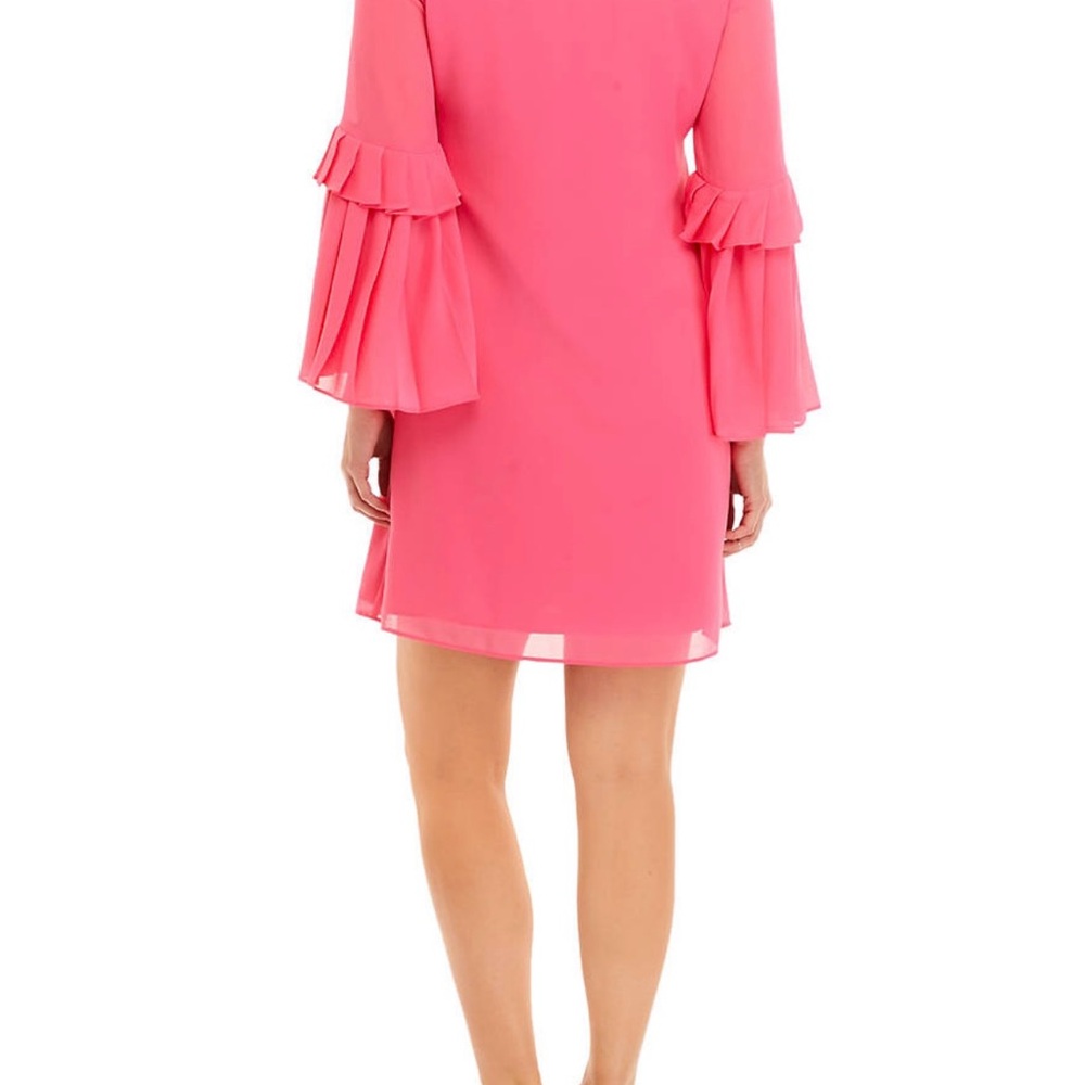 Vince Camuto Women’s Chiffon Float Dress with Tassels
